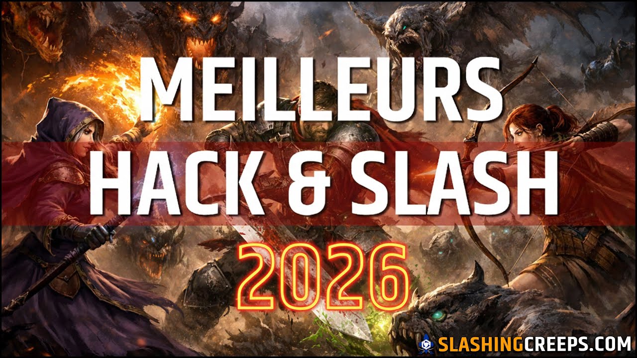 MEILLEURS HACK AND SLASH 2026, une ann&eacute;e dingue qui arrive !