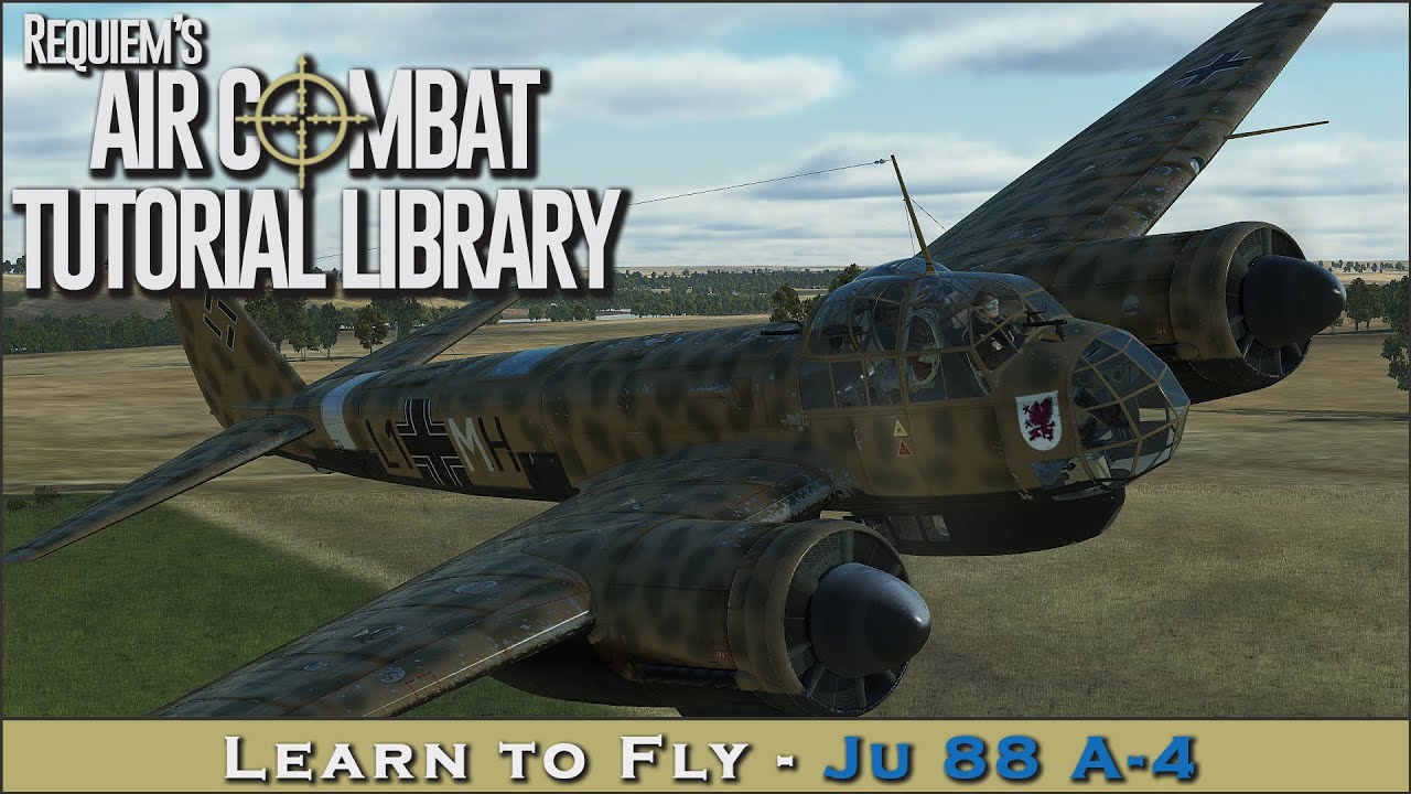 Learn to fly the Junkers 88 A-4