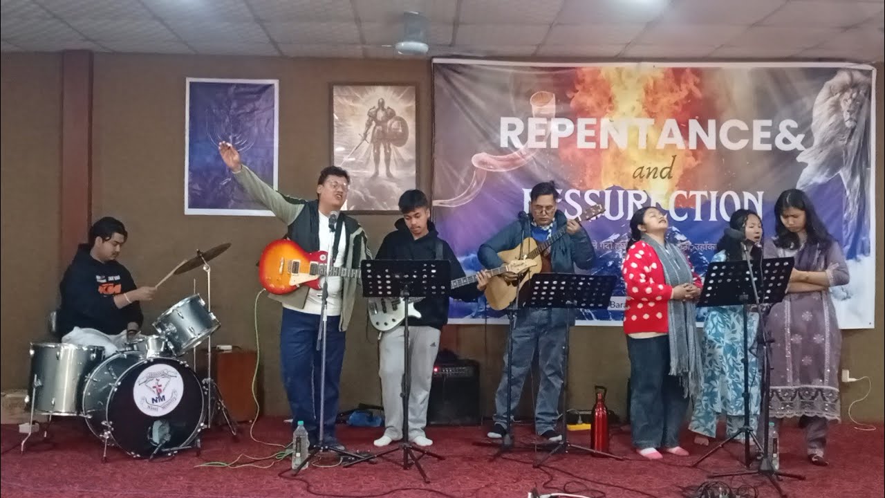 REPENTANCE& and RESSURECTION Warship Jehova Nissi Ministry today 22.02.2026