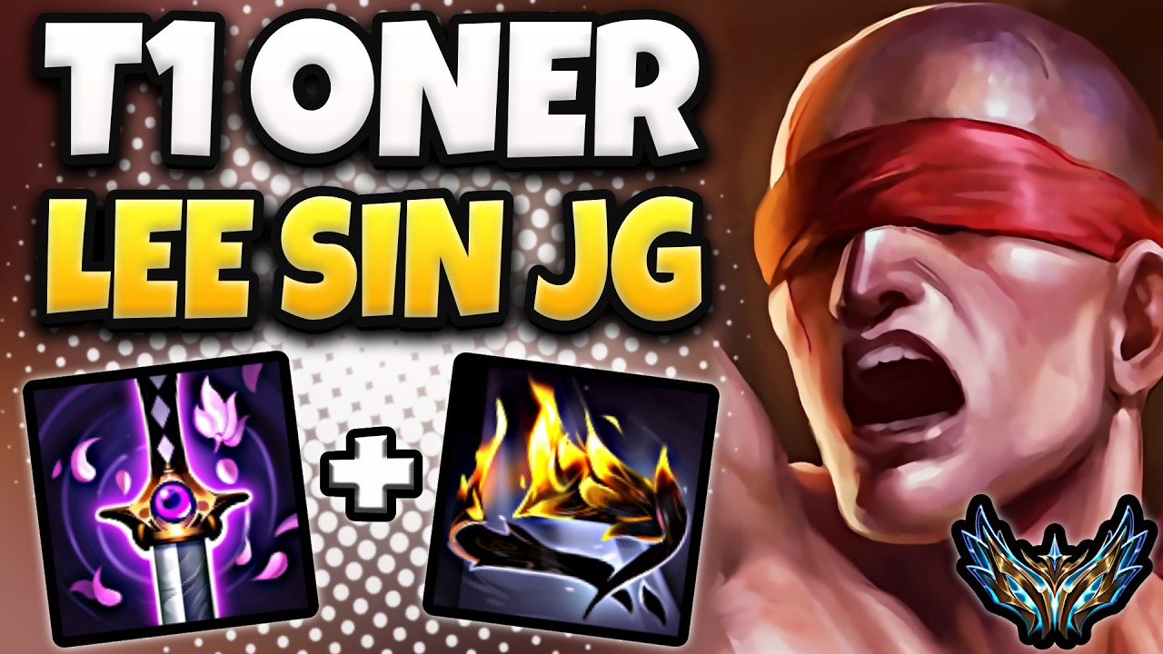 T1 Oner Lee Sin vs Jarvan IV [ Jungle ] Korea Challenger 1661 LP | Patch 26.6