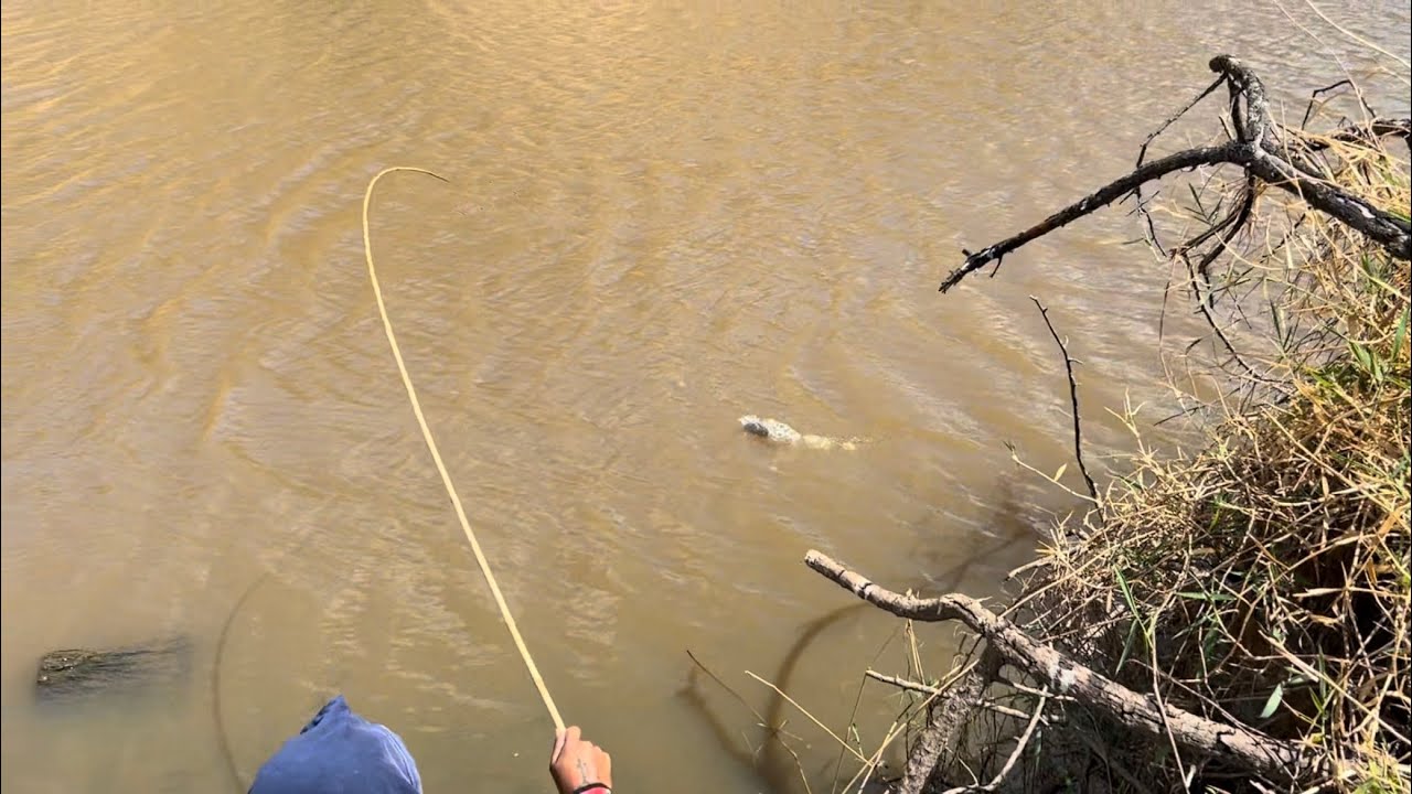 MEU IRMÃO CANSOU O BRAÇO 🎣