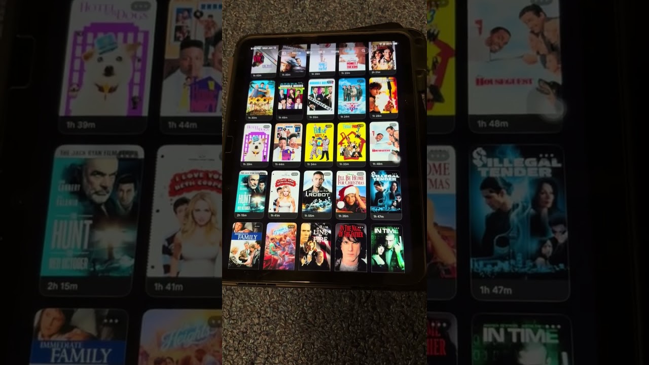 My iTunes movie collection 1/12/26