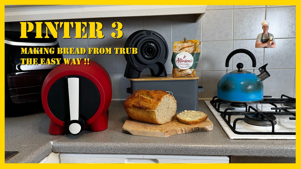 Making Bread from Trub the Easy Way! | Simple Recipe for Pinter 3 Brewers