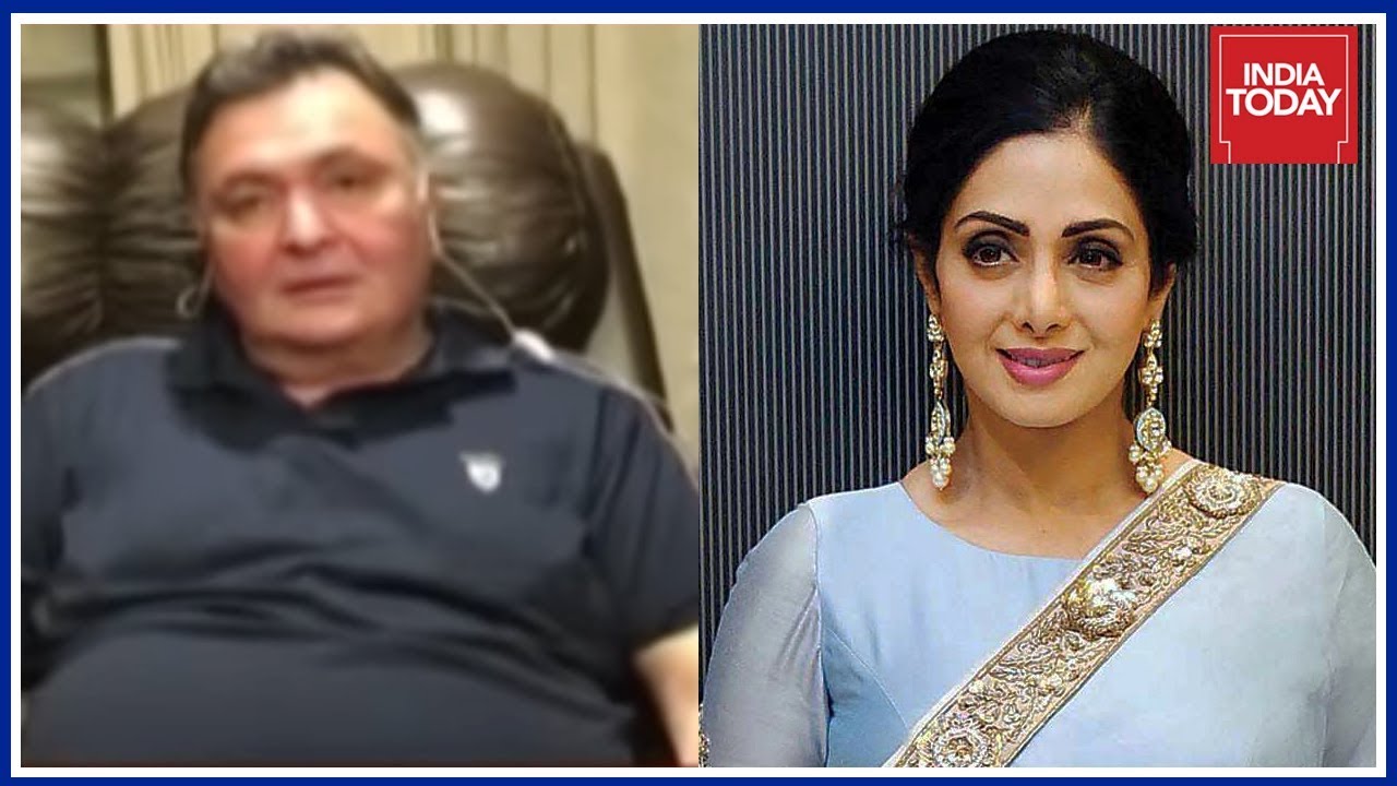 Farewell Sridevi : Rishi Kapoor Shares Memories Of Working With Sridevi