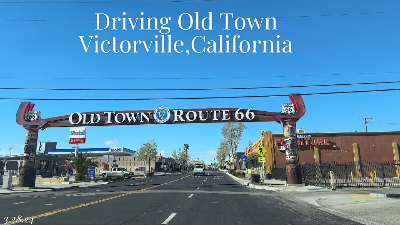 Run Down American City Old Town Victorville,California | Route 66