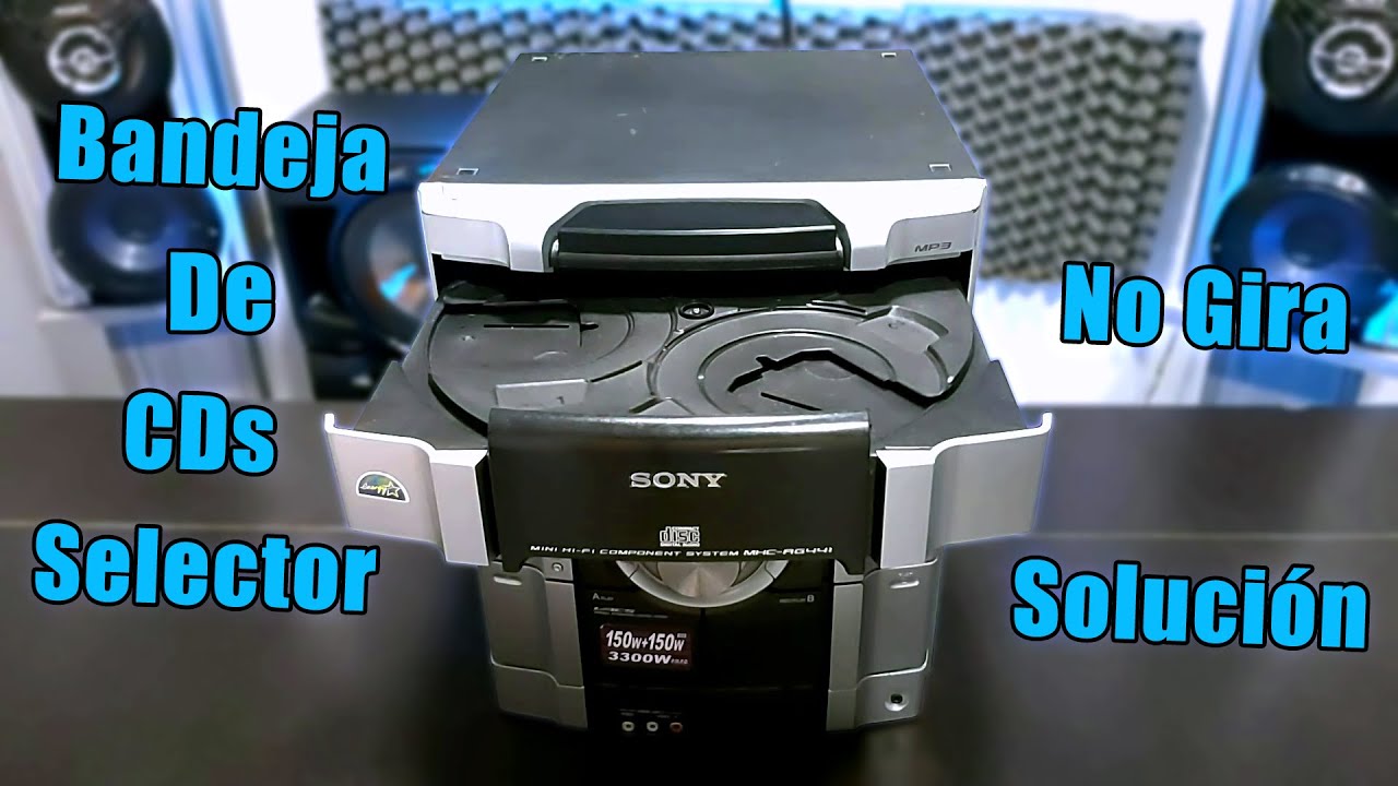 Bandeja de CDs Selector No Gira Solución - Mixter Tutoriales