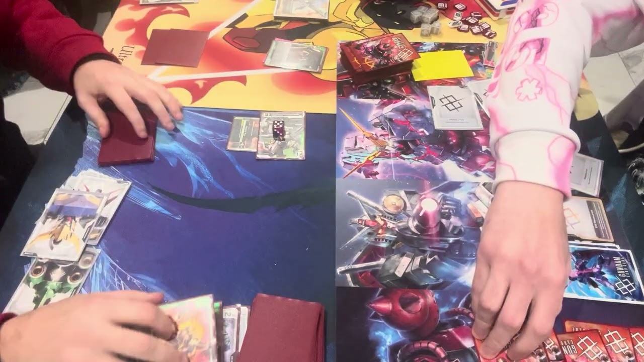 Gundam tcg locals at New York card collective finals finals