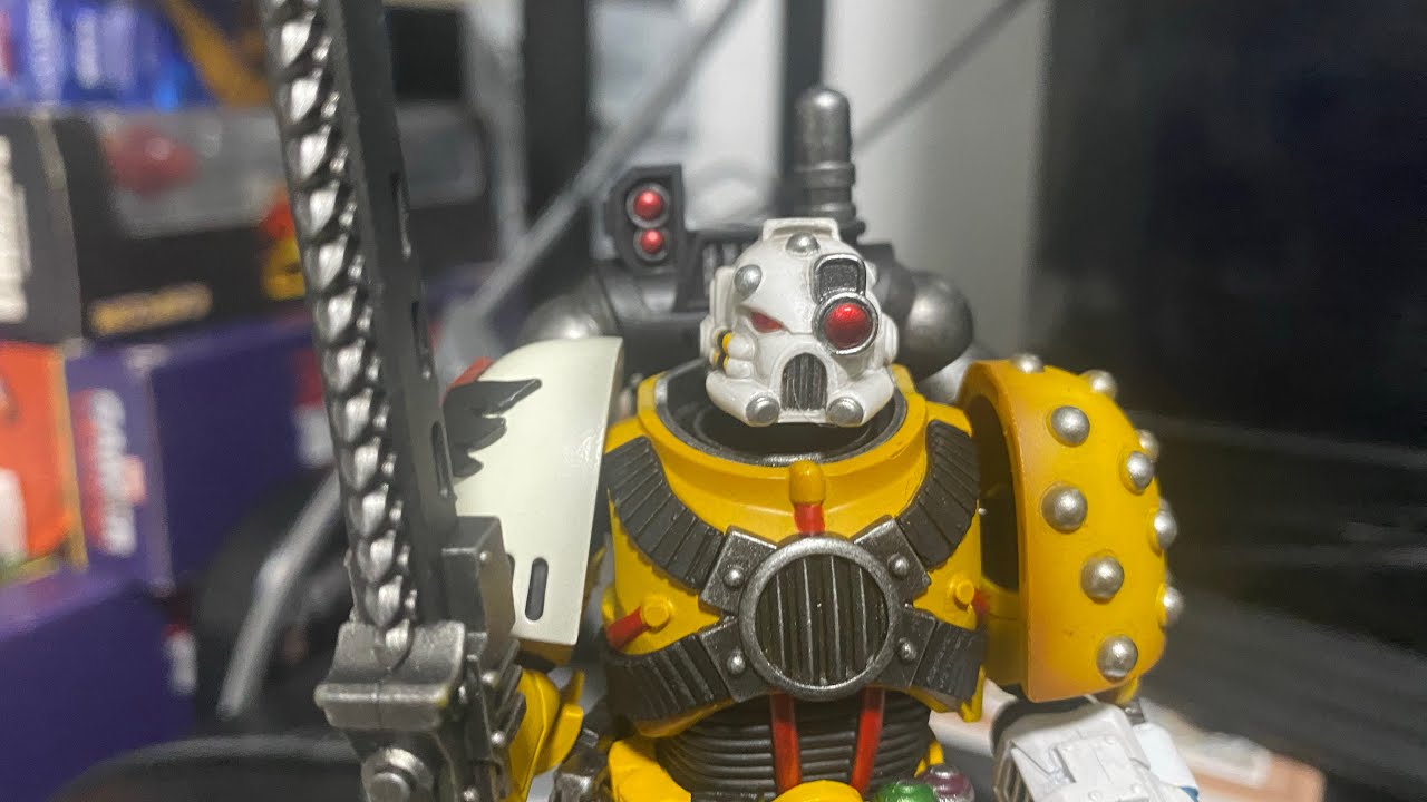 Imperial fist 👊 Legion Apothecary #joytoy #warhammer30k #unboxing 