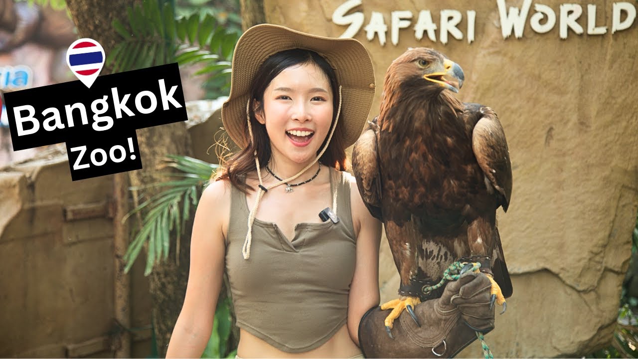 Дикое приключение в Бангкоке🇹🇭 Safari World! Safari World 2024 (тайский саб)