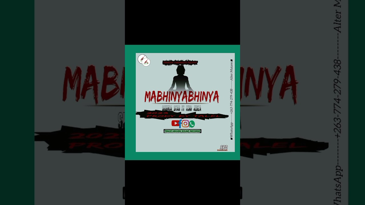 SHUMBA STAR FT KING JEDZA MABHINYABHINYA PRODY BY TALEL. 