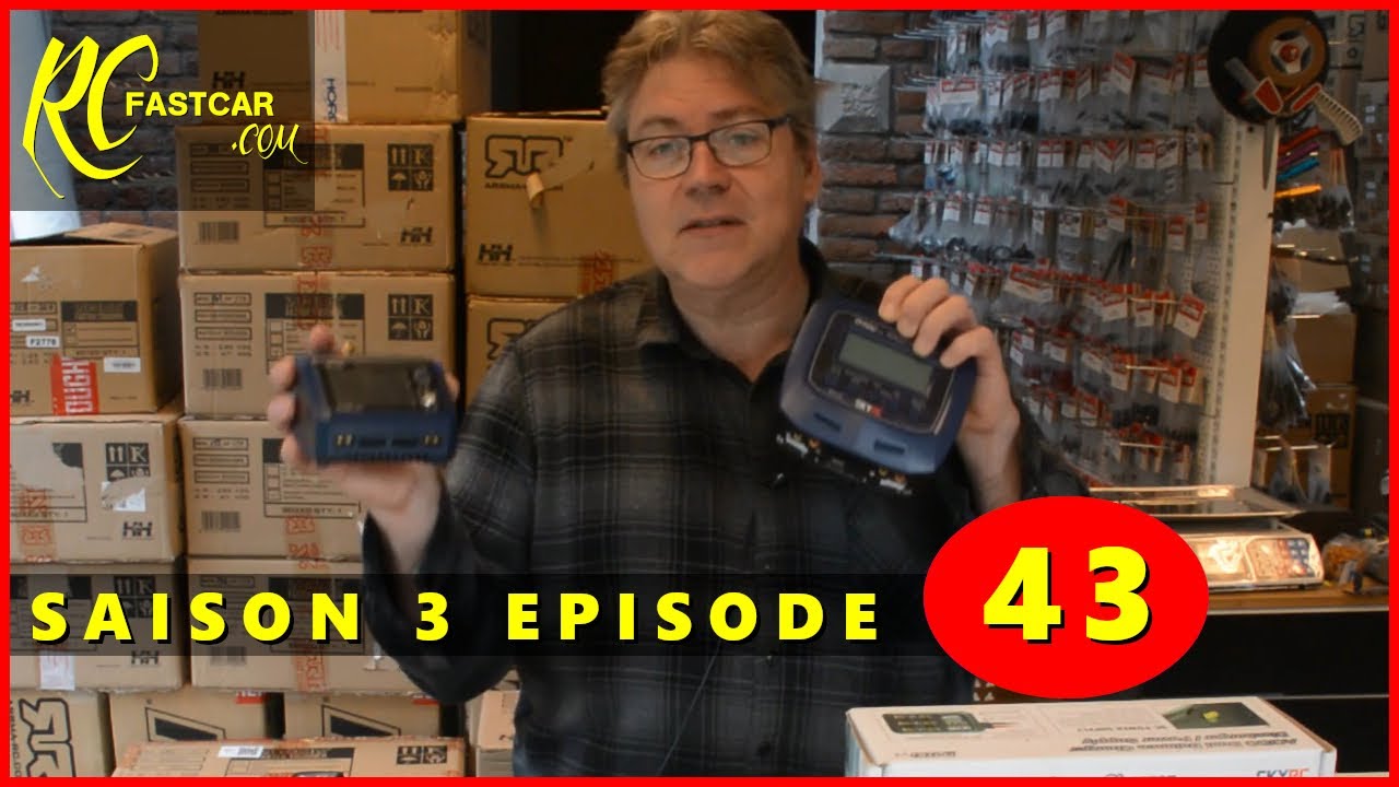 RC FASTCAR Saison 03 épisode 43 : Chargeur Skyrc D100v2 contre D100neo