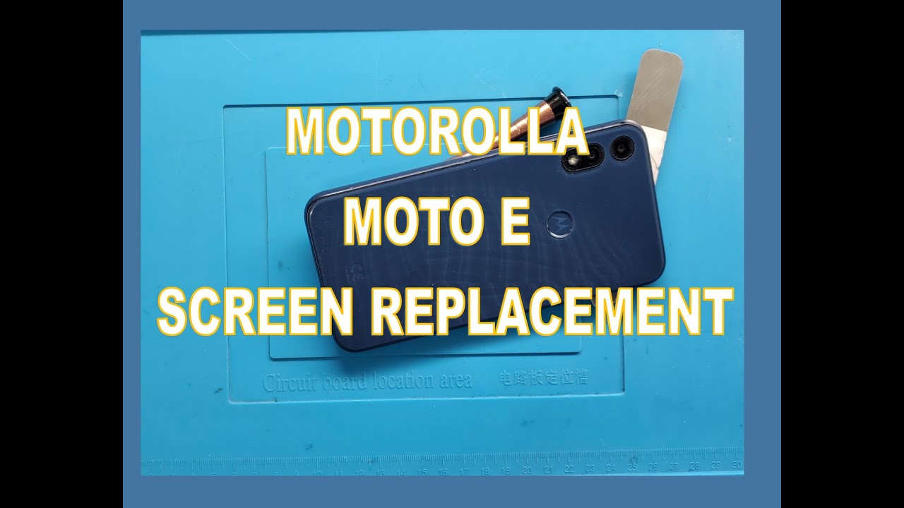MOTOROLLA MOTO E SCREEN REPLACEMENT