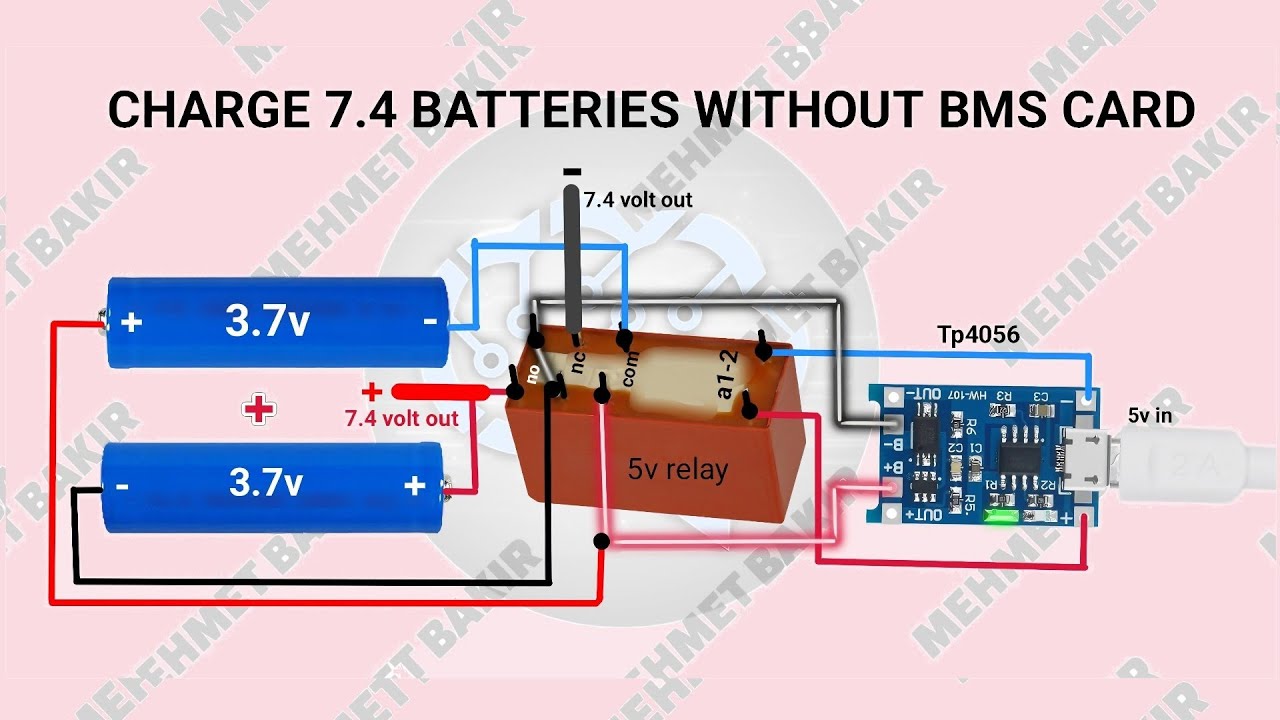 7.4v charging circuit . 7.4 şarj devresi . 7.2v charging circuit  . 7.2v şarj devresi DIY