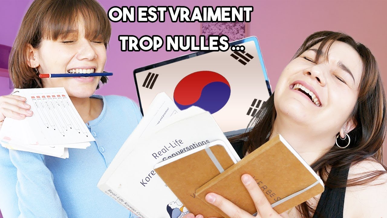 APPRENDRE LE CORÉEN PENDANT UNE JOURNÉE feat HYUNG GYU (le copain de Mayline)