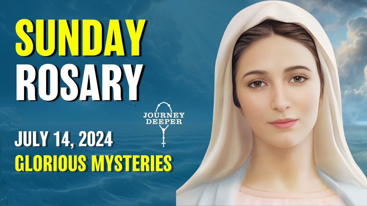 Sunday Rosary ❤️ Glorious Mysteries of the Rosary ❤️ July 14, 2024 VIRTUAL ROSARY