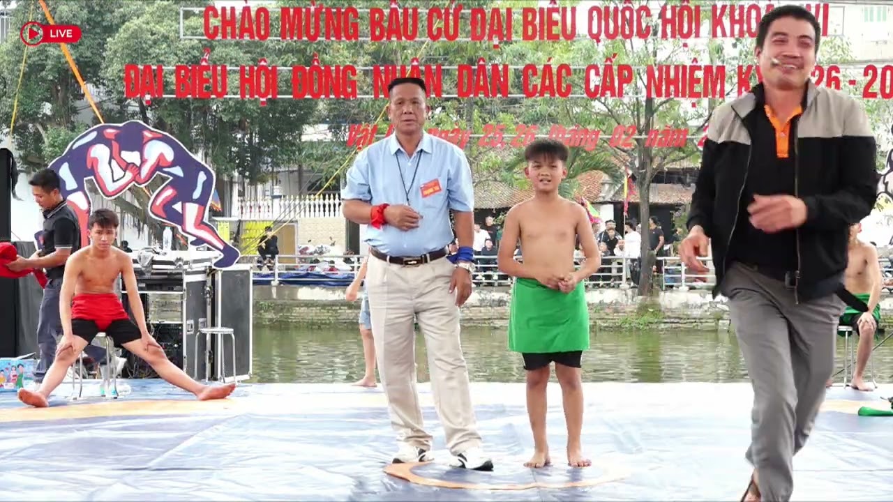 Vật truyền thống làng Đồng Bảng - Xã Vật Lại - Chiều 09/01 Giêng