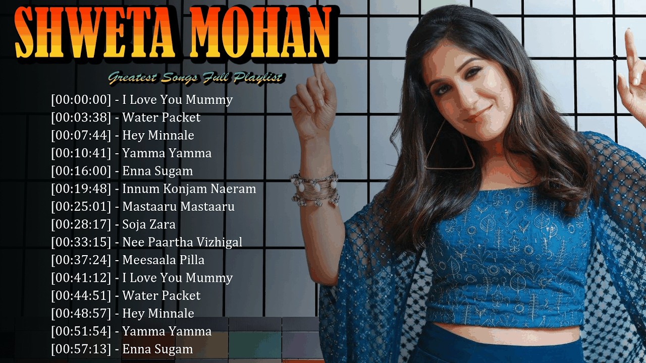Shweta Mohan – Every release sounds timeless, emotional, and beautifully balanced 🎧✨
