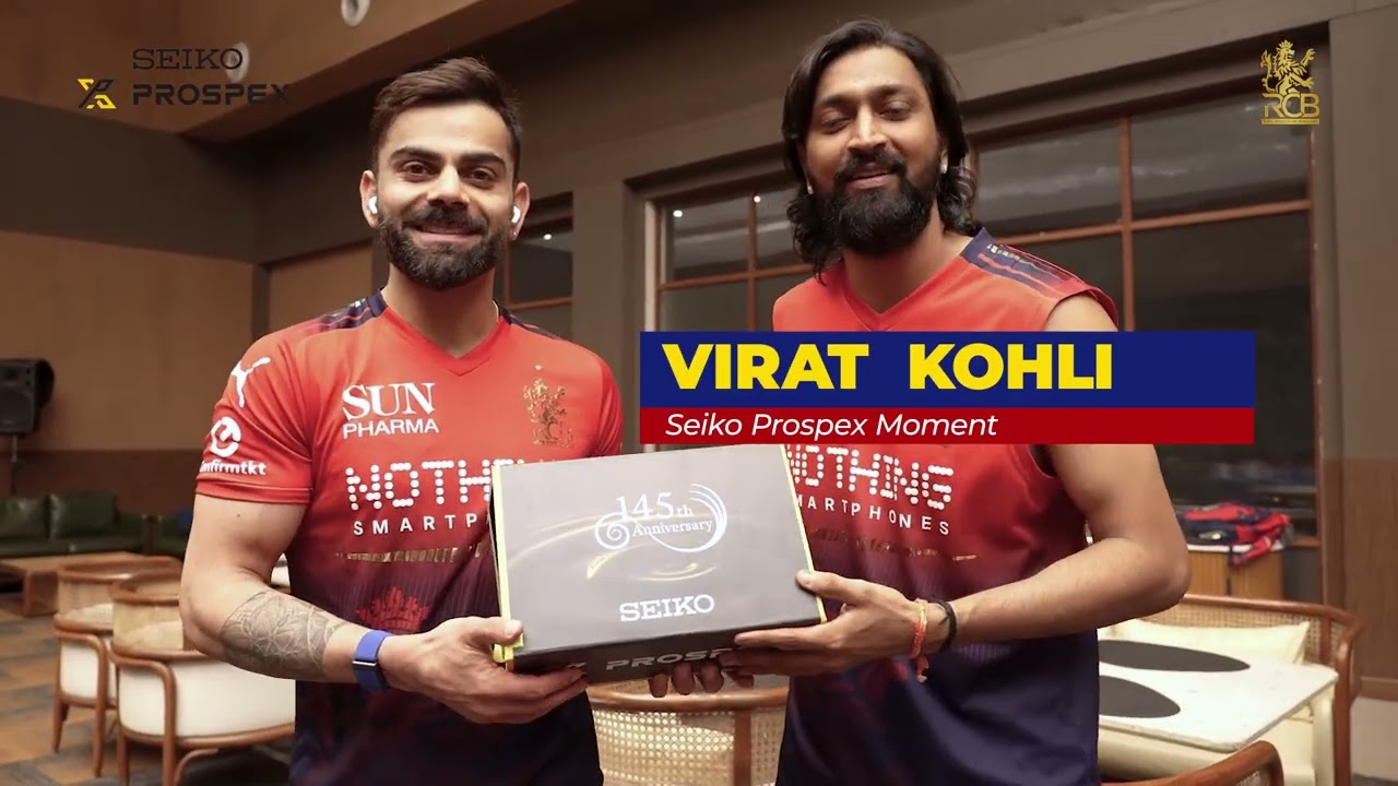 RCB vs KKR: Seiko Prospex Moment, Virat Kohli | IPL 2026 