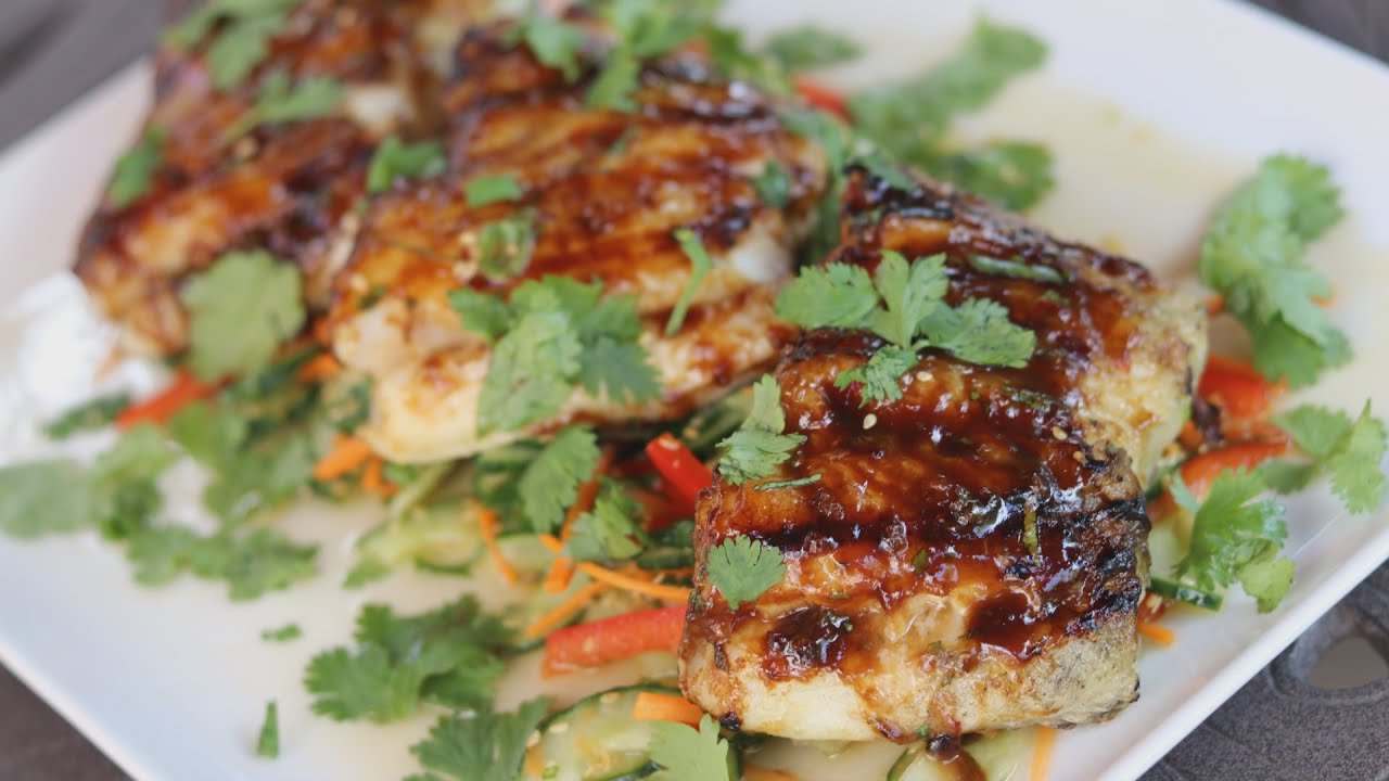 Sweet Chili Grilled Chilean Sea Bass