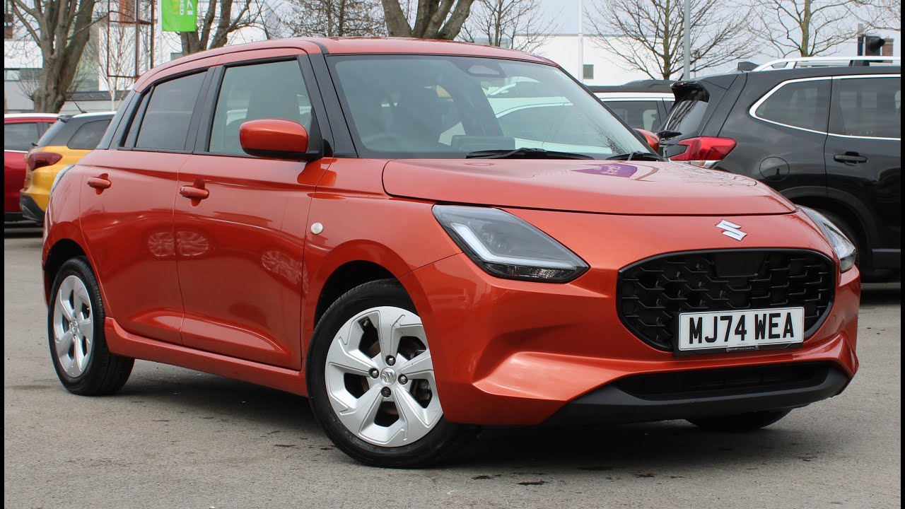MJ74 WEA Suzuki Swift 1.2 Mild Hybrid Motion 5dr Flame Orange 2024