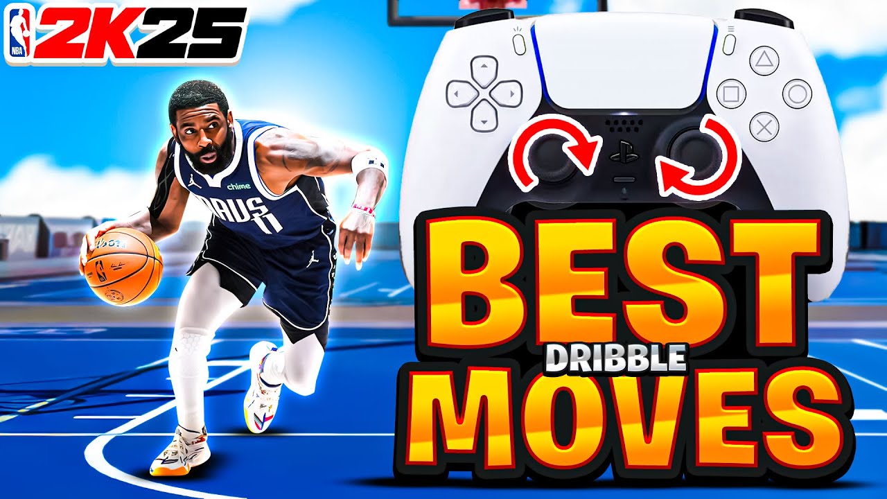 BEST DRIBBLE MOVES in NBA2K25  #1 DRIBBLE TUTORIAL FOR BEGINNERS!(HANDCAM)