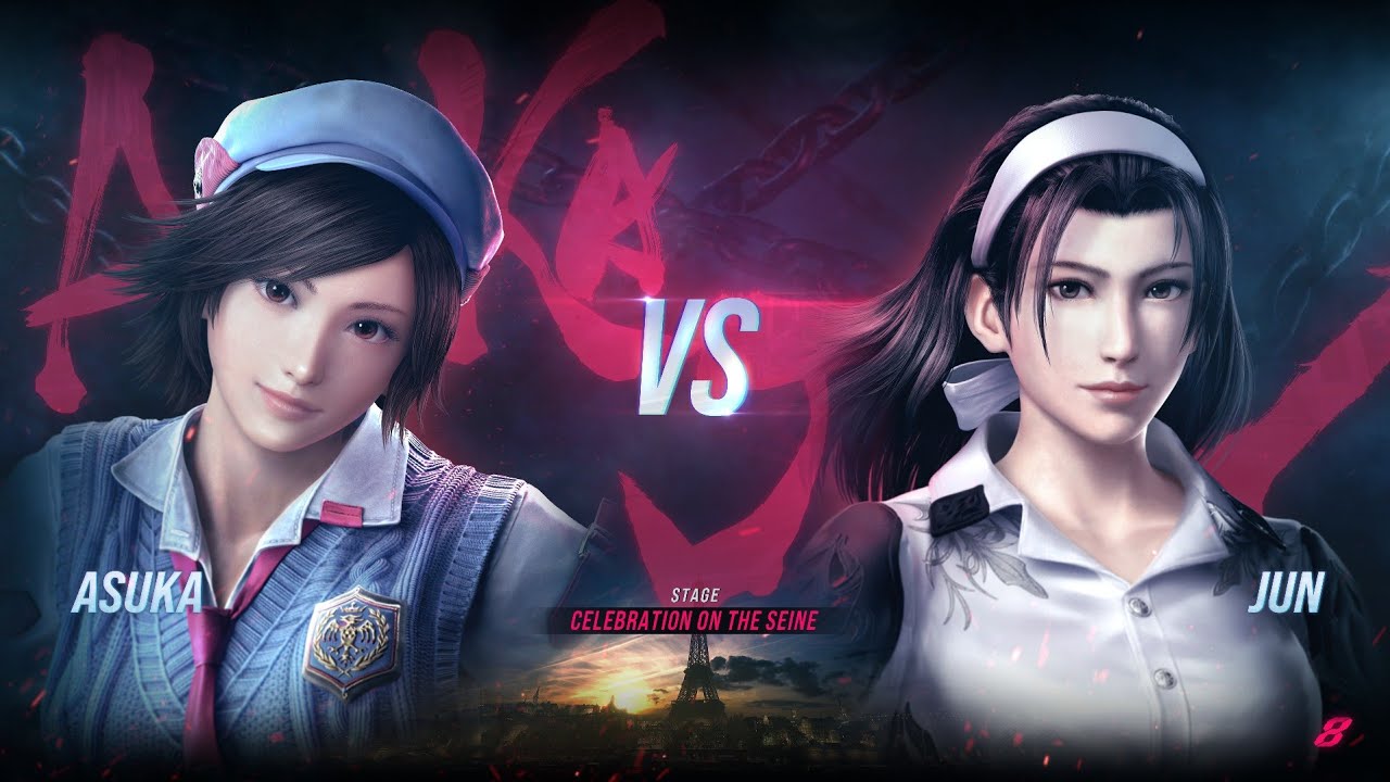 Tekken 8 Asuka vs Jun (Hardest)