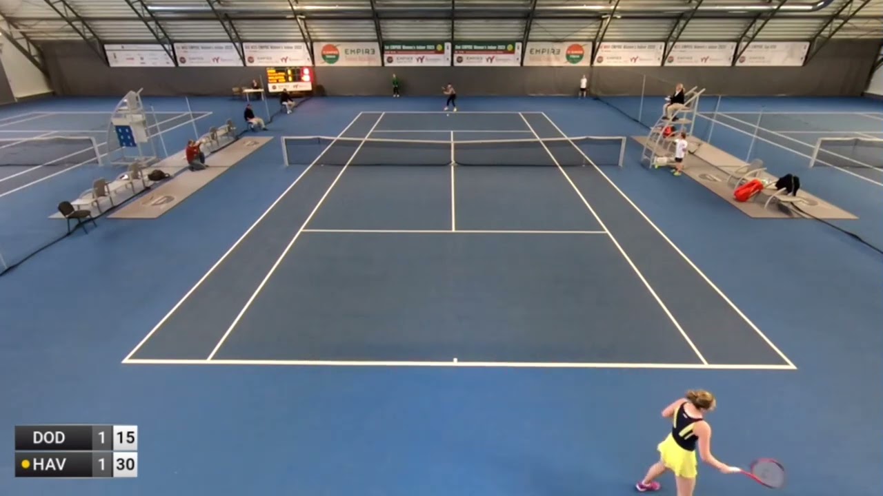 Oceane Dodin [3] - Lucie Havlickova [Q] (W60 Trnava 2023 II F)