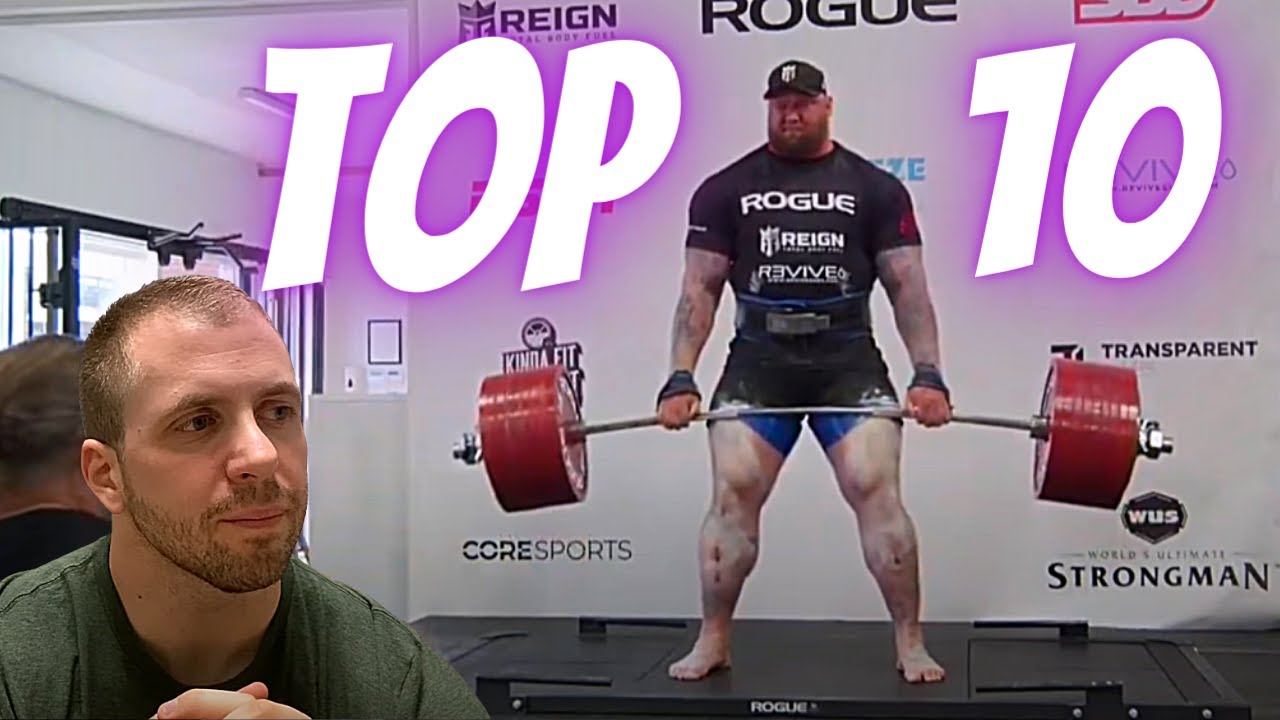 THE TOP 10 DEADLIFTS OF ALL TIME!! 🔥