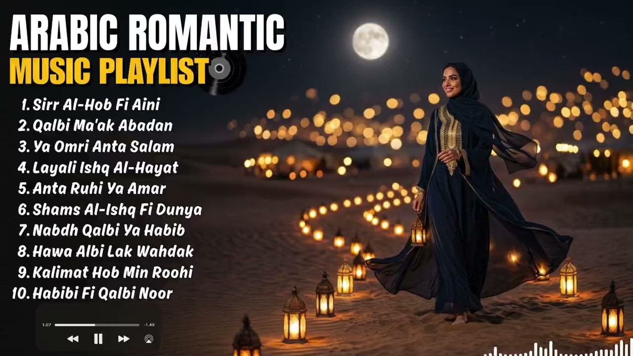 Best Arabic Love Songs for Relaxing – Calm Romantic Music