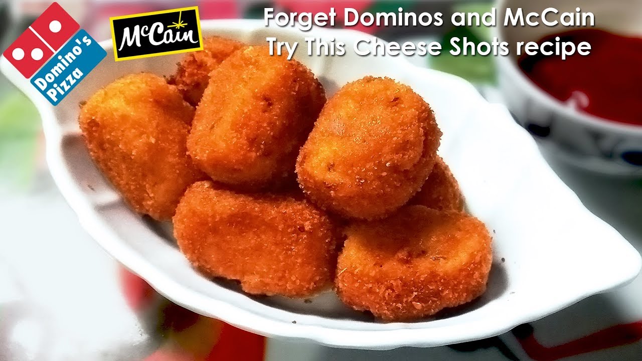 FORGET MCCAIN & DOMINOS TRY THIS POTATO CHEESE SHOTS AT HOME | POTATO CHEESE NUGGETS | TASTE BURST