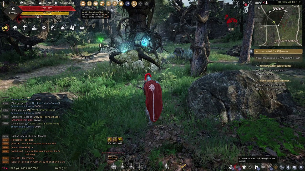 Narcion Deer Rotation