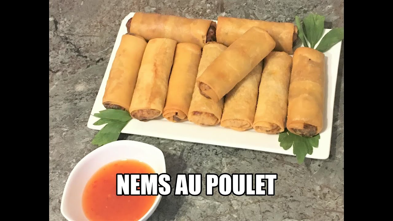 NEMS AU POULET FACILE A FAIRE