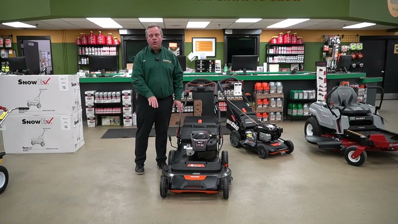 Wednesdays with Weingartz: ECHO 30” Walk-Behind Mower Review | Big Power. Compact Size.