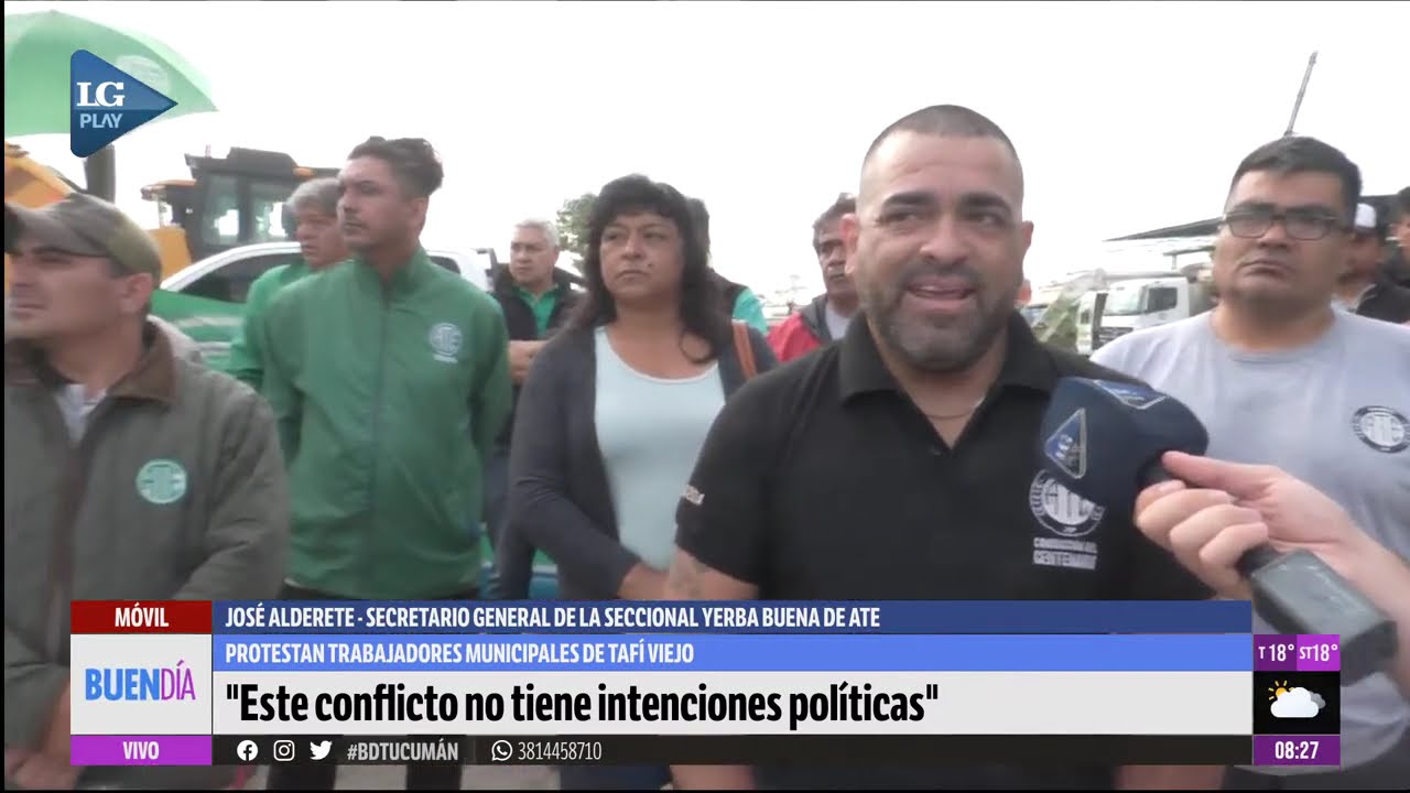Protesta en Tafí Viejo: empleados municipales le piden un respuesta urgente a la intendenta
