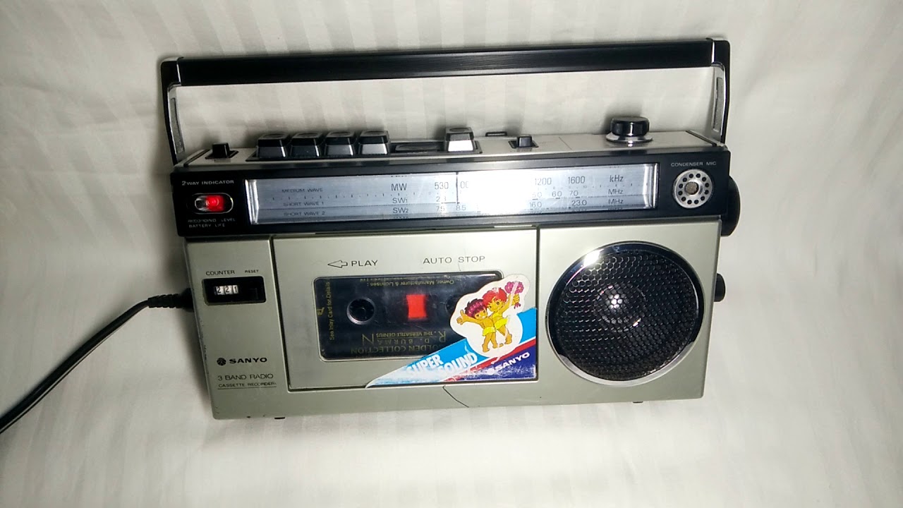 1980s #VINTAGE #SANYO MINI #BOOMBOX M1700 AH