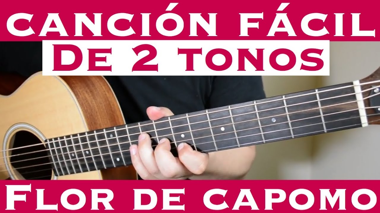 Flor de Capomo - Easy 2-Tone Song для начинающих (Урок игры на гитаре) Los Cadetes