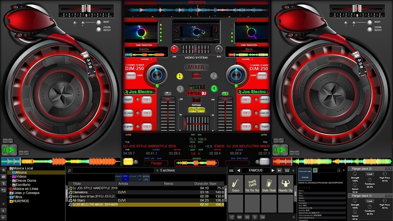 ✅👉DESCARGA Skins mas profesional DJM - 250 PARA VIRTUAL DJ 8.3 , 8.5👈✅