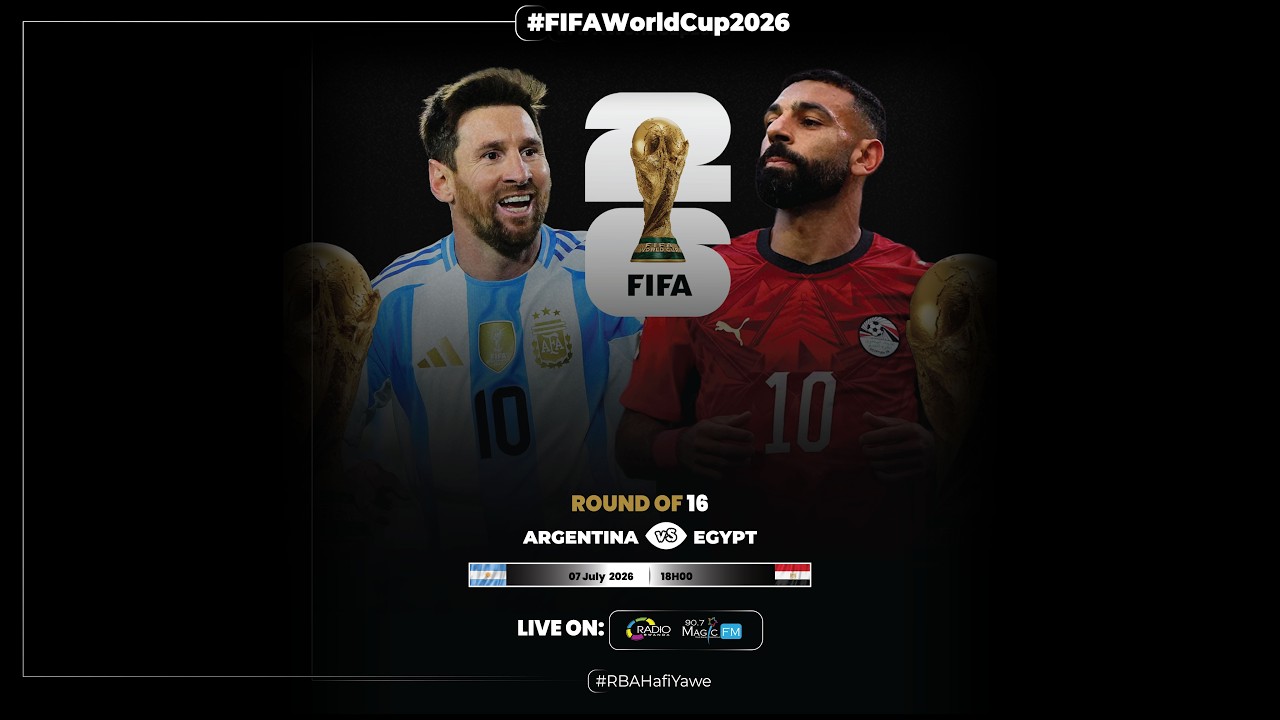 🔴 LIVE: Argentina vs Egypt | World Cup 2026 - ROUND OF 16 + AMAKURU Y'IJORO 07.07.2026