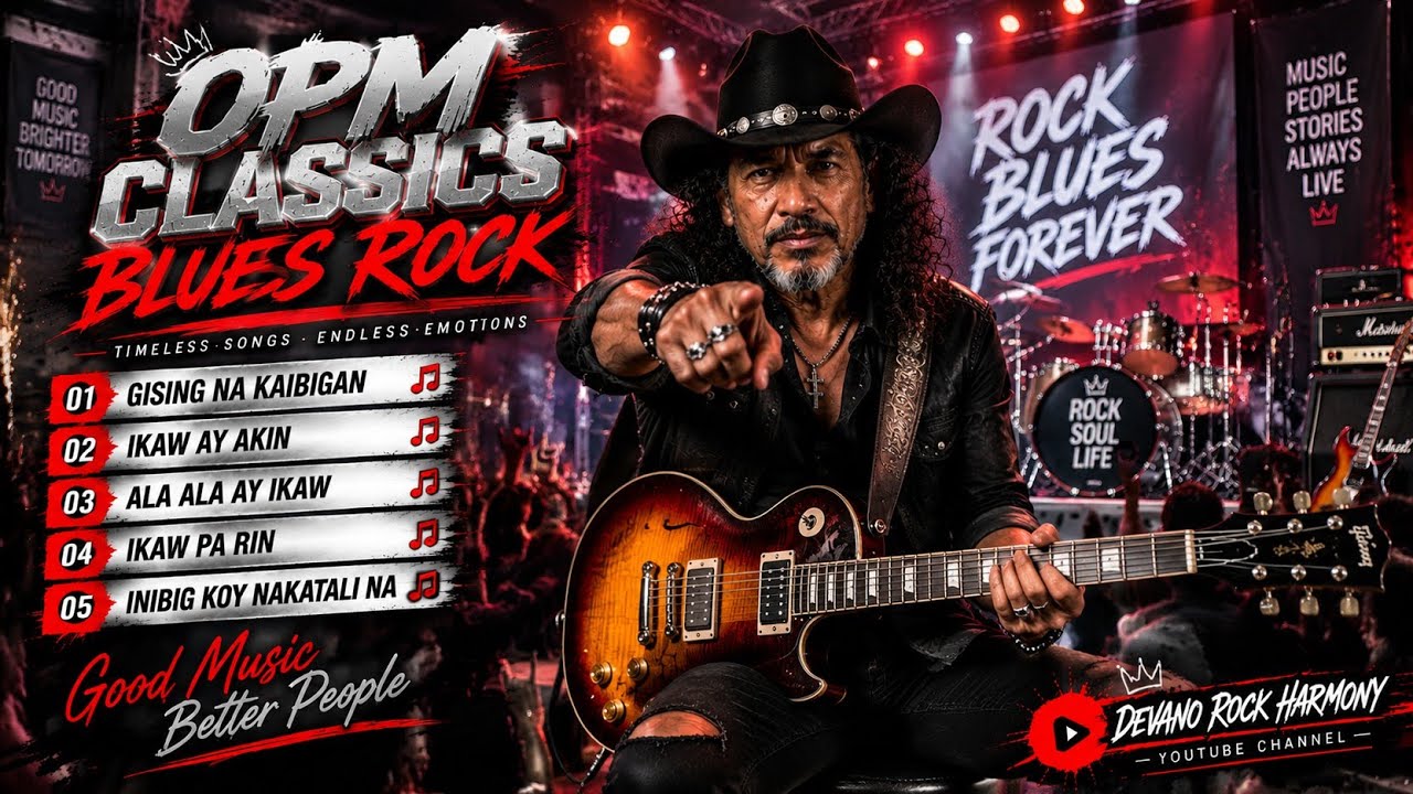 GREATEST OPM CLASSICS 🎸🔥 Timeless Filipino Songs Reimagined | Blues Rock Covers