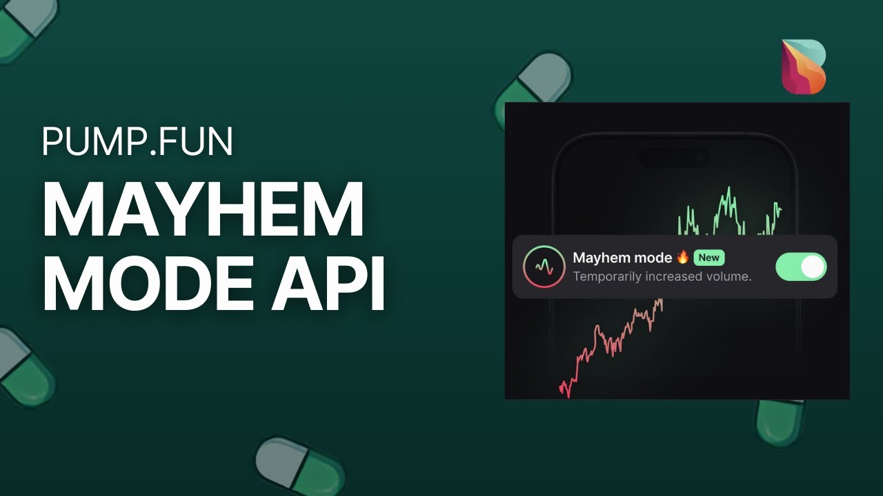 Pump.fun Mayhem Mode API | Bitquery