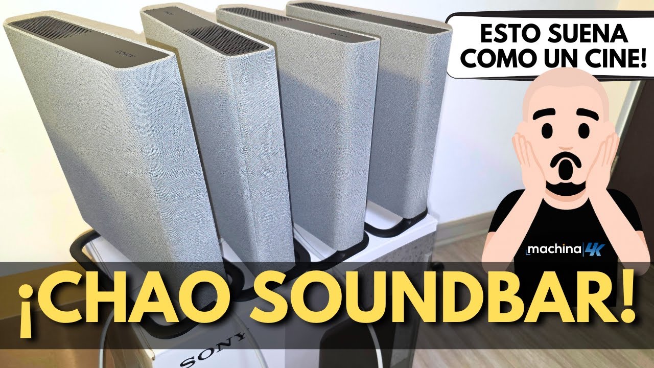 ¡¿Adios Barra de Sonido?! 💥 SONY BRAVIA THEATRE QUAD Análisis