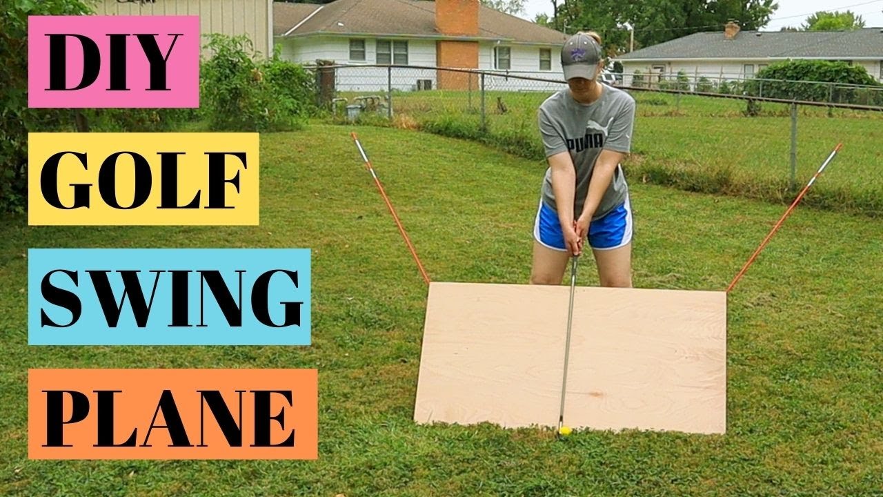 How To Make A Golf Swing Plane Board
