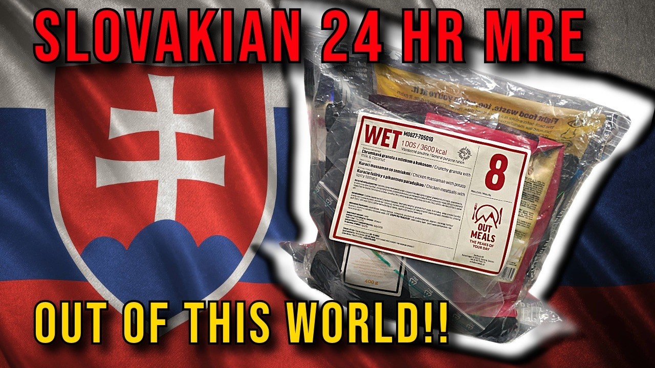 🇸🇰 | Menu racji żywnościowych armii słowackiej na rok 2023 | To mnie powaliło!