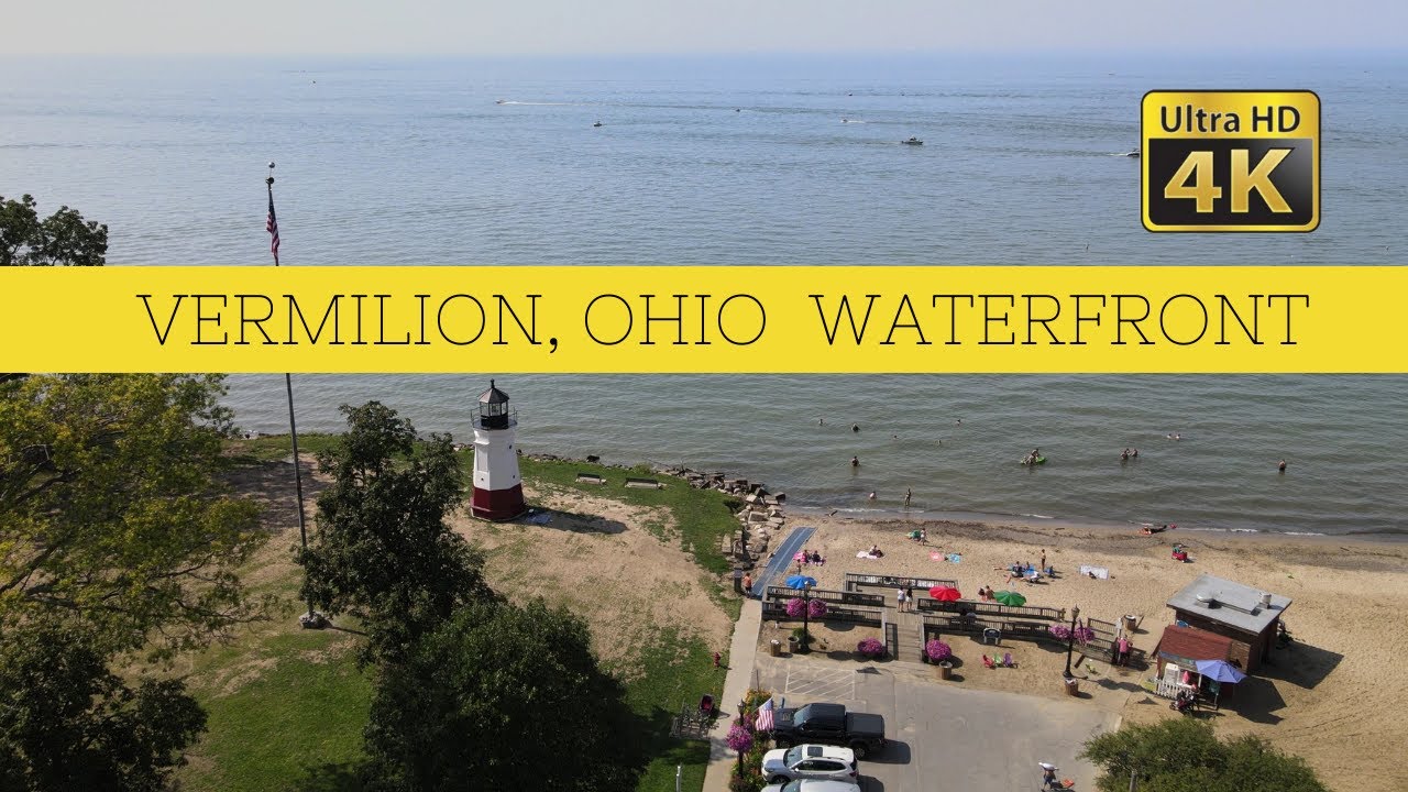 Vermilion, Ohio Waterfront - A Small City on a Great Lake [4K]