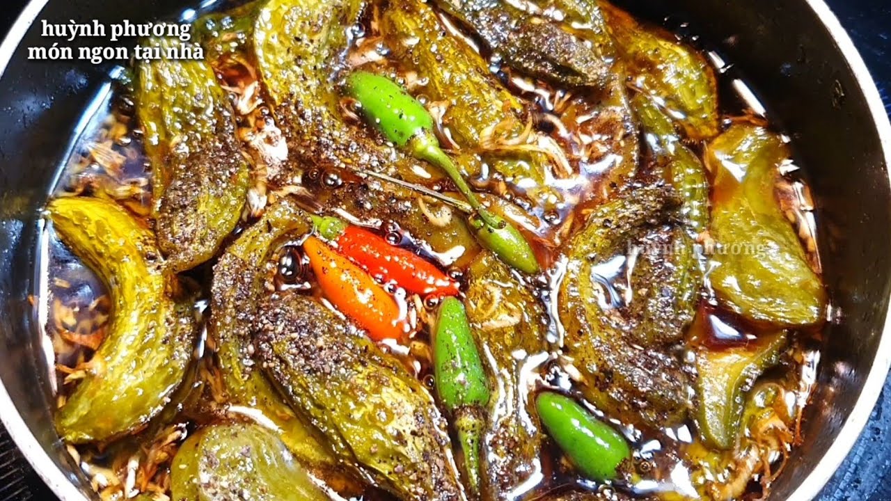 Cách KHO TIÊU KHỔ QUA ngon đậm đà 1 món chay đơn giản hao cơm không nên bỏ qua