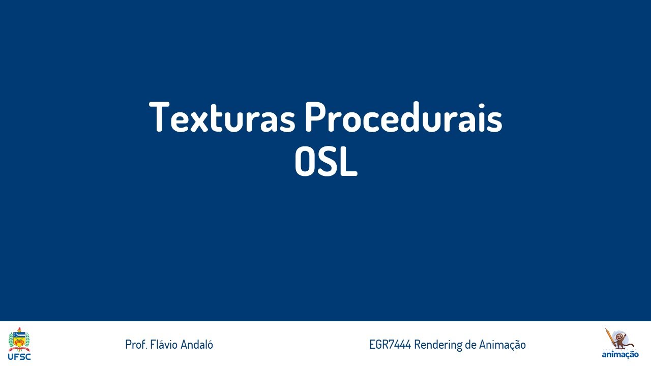 Aulas Rendering - Maps, OSL