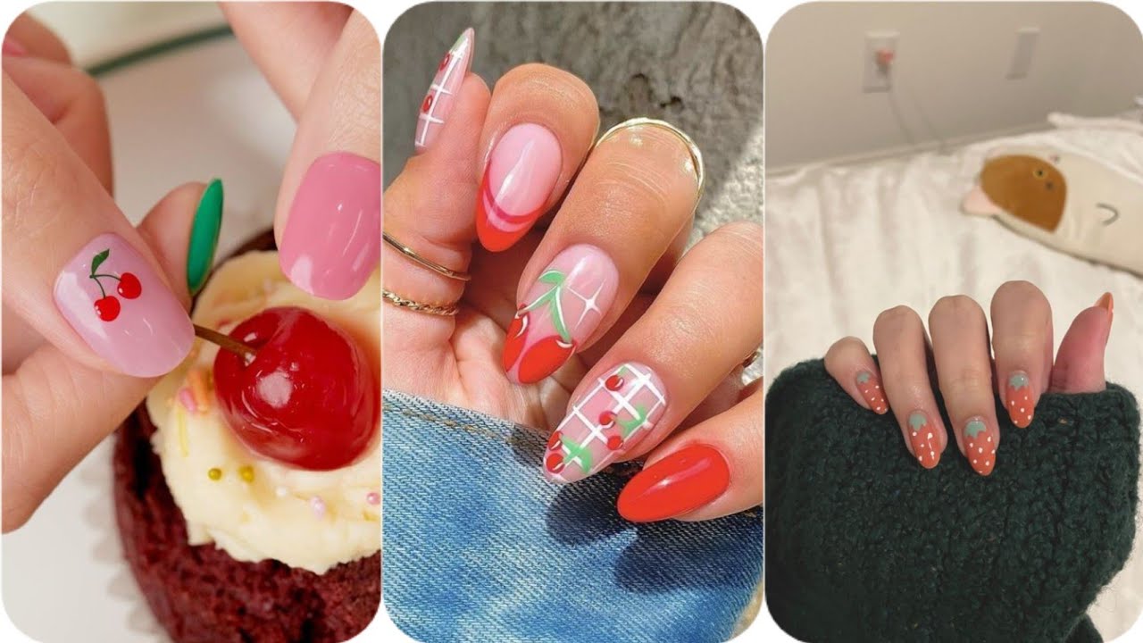 Best Cherry Nail Art Designs 2023