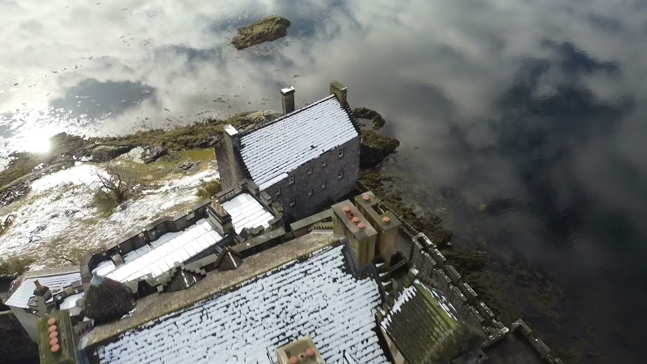 A Snowy Dornie Drone Flight