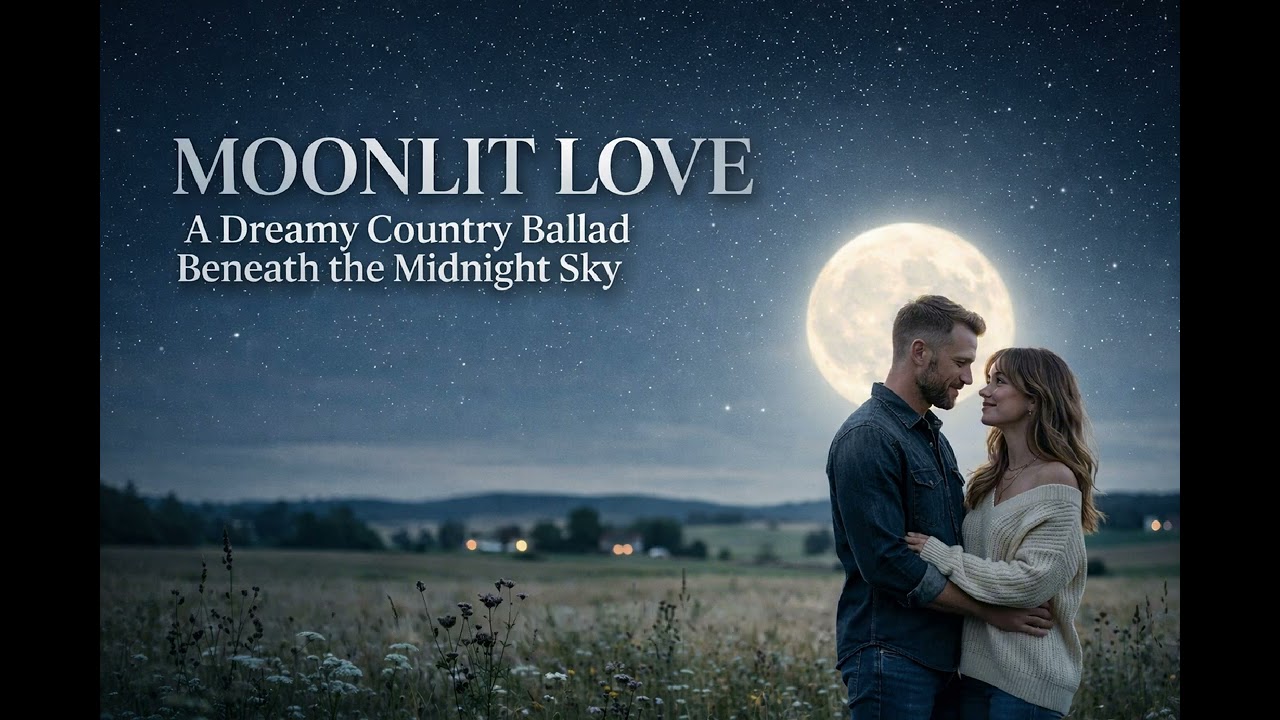 Moonlit Love &ndash; A Quiet Country Love Song Beneath the Midnight Sky#countrylovesong