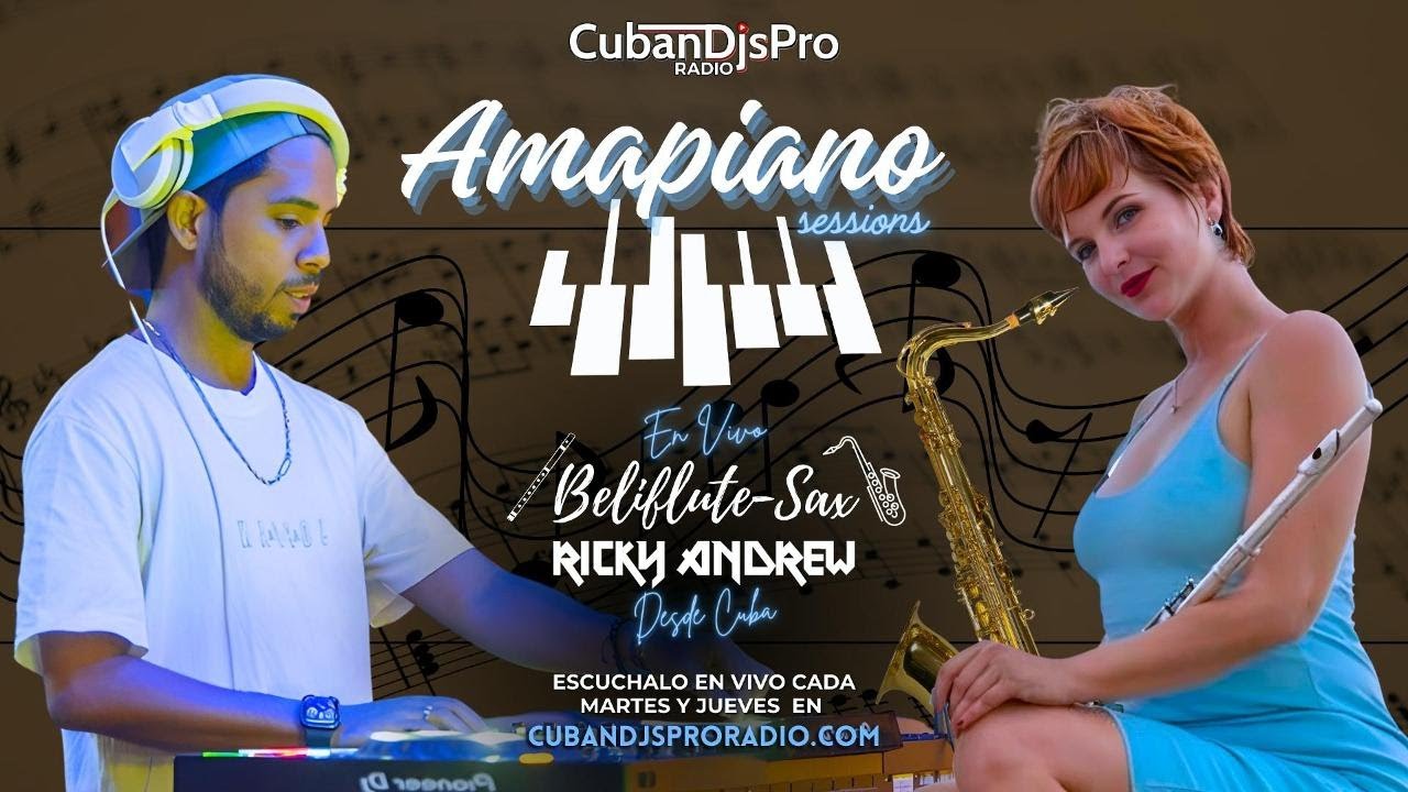 Amapiano Sessions - Beliflute-Sax ft Ricky Andrew Dj